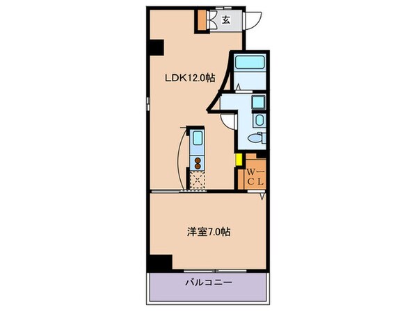 スペチア－レの物件間取画像